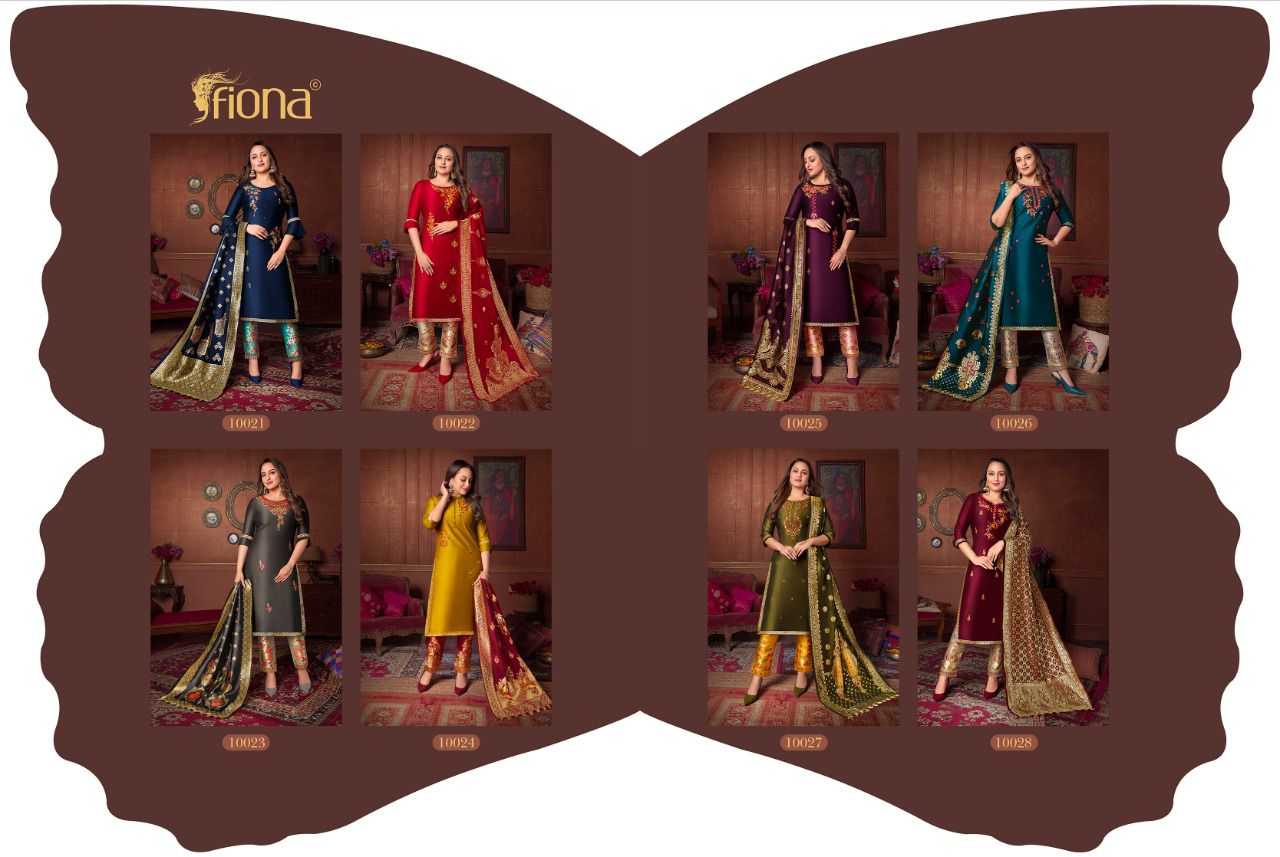 Lily And Lali Meenakari 2 Festive Wear Designer Ready Made Suit Collection